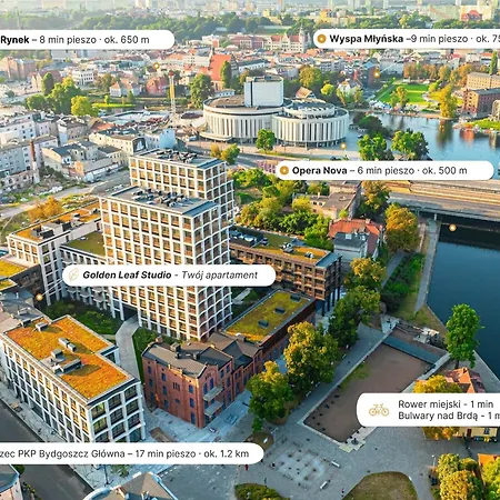 Golden Leaf - Nowy Port Centrum Апартаменты